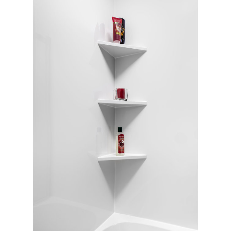 Canadian Acrylics Adhesive Mount Shower Shelf Wayfair.ca